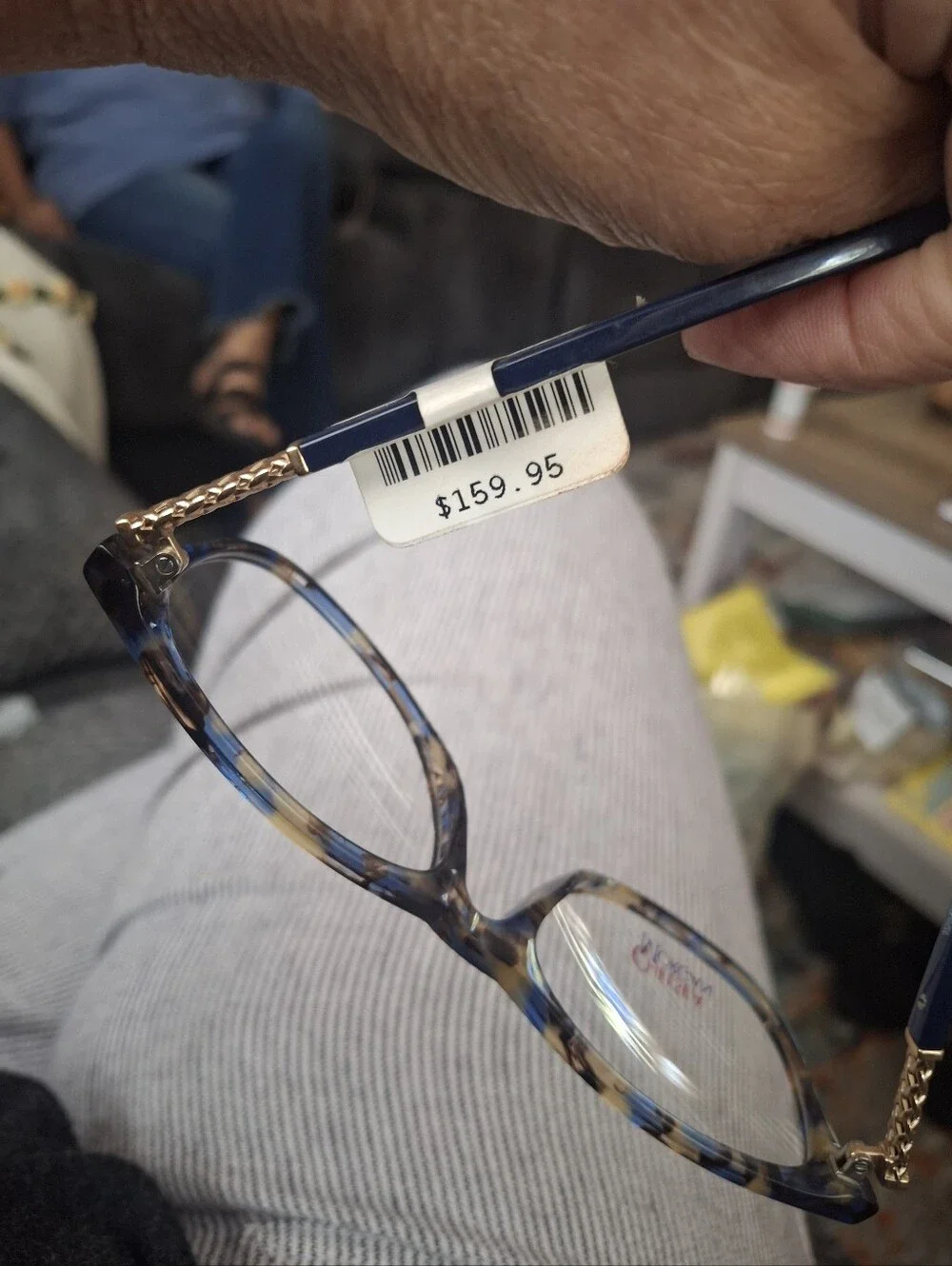 Women’s Fashion Glasses in Blue Tortoiseshell